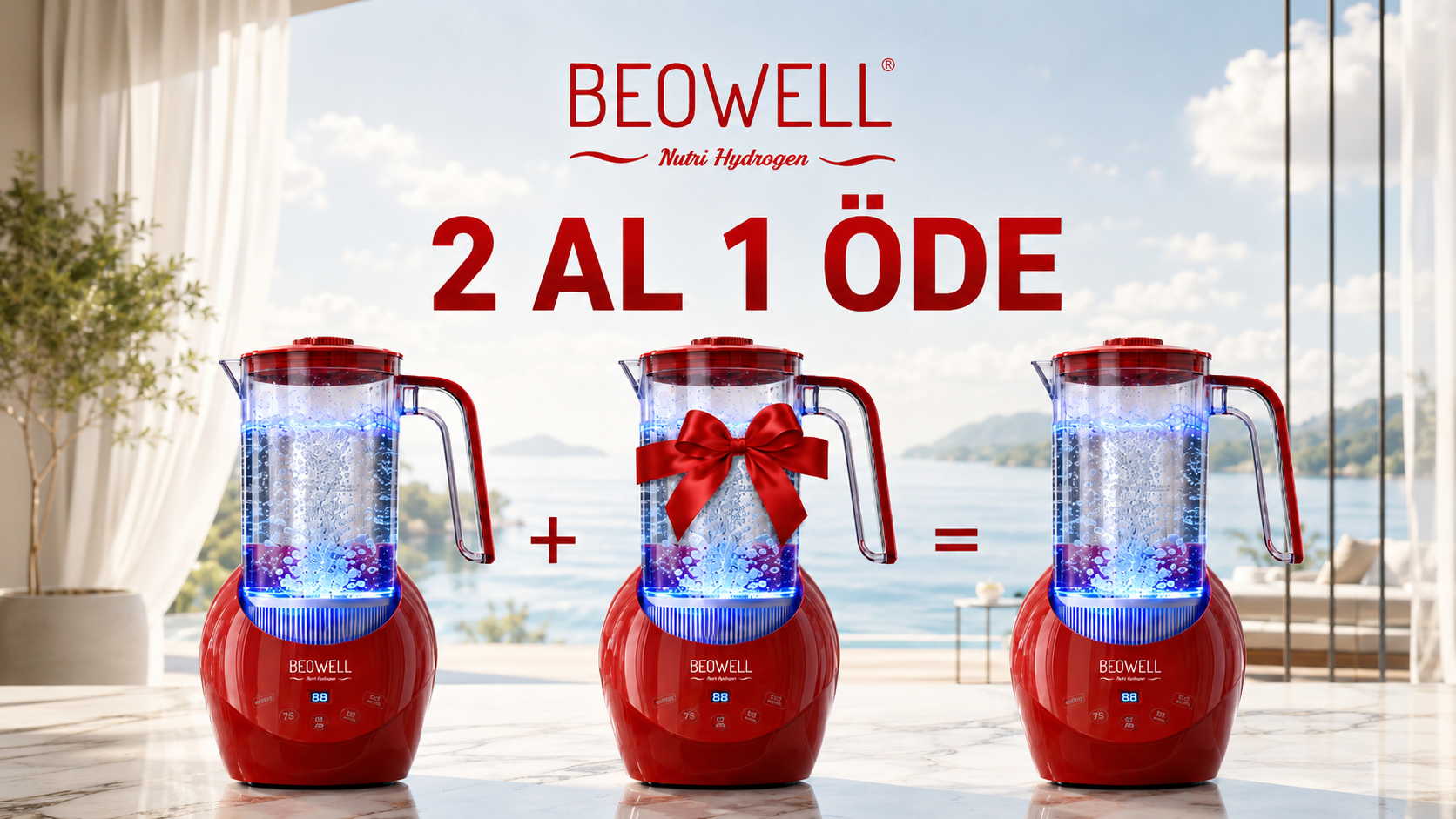 Beowell Nutri Hydrogen 2 Al 1 Öde kampanya görseli - ürün kampanyası