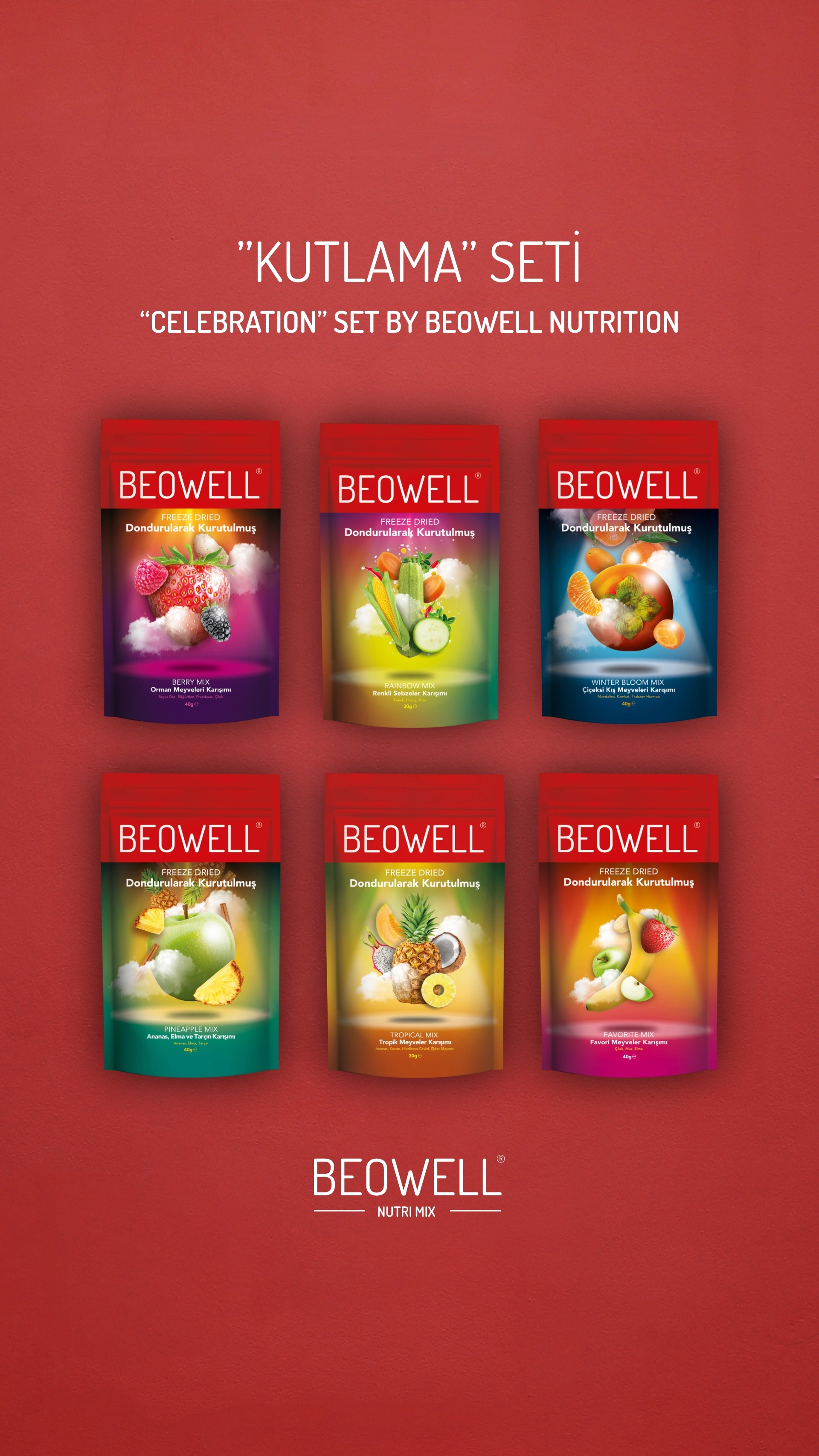 NEW MOM CELEBRATİON SET'' BY BEOWELL NUTRITION | YENİ ANNE VE