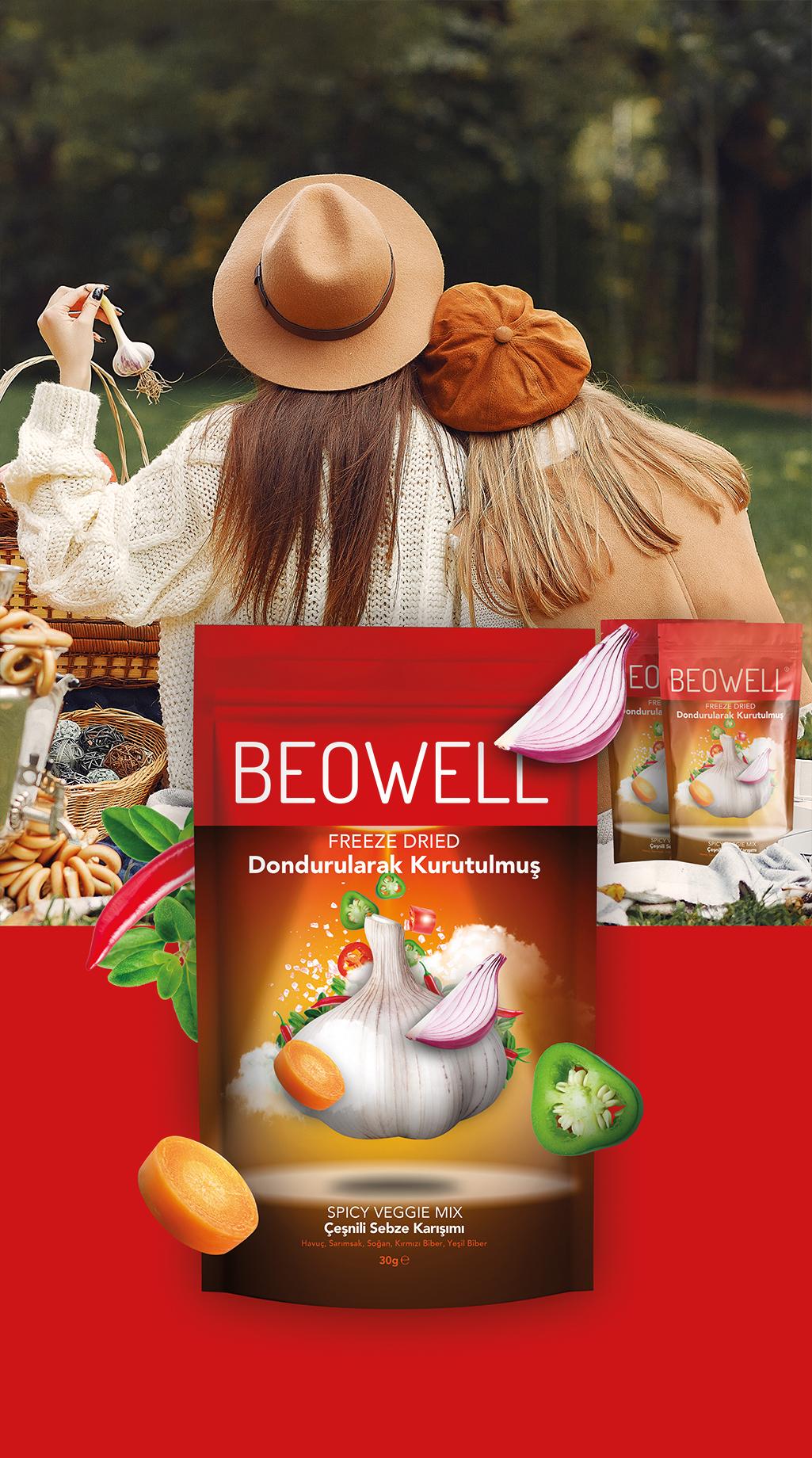 BEOWELL NUTRITION - SPICY VEGGIE MIX