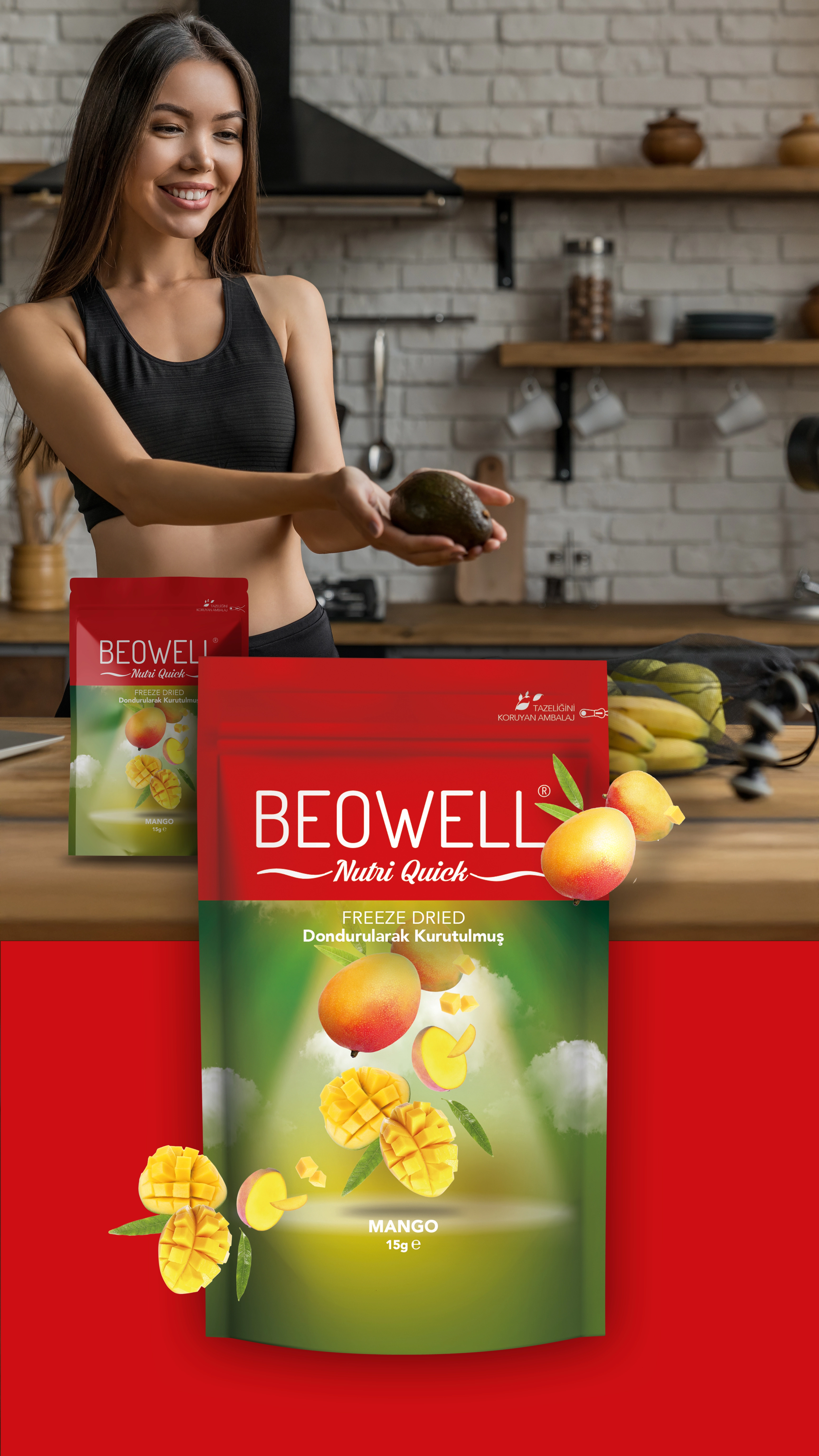 BEOWELL NUTRİ QUİCK - MANGO