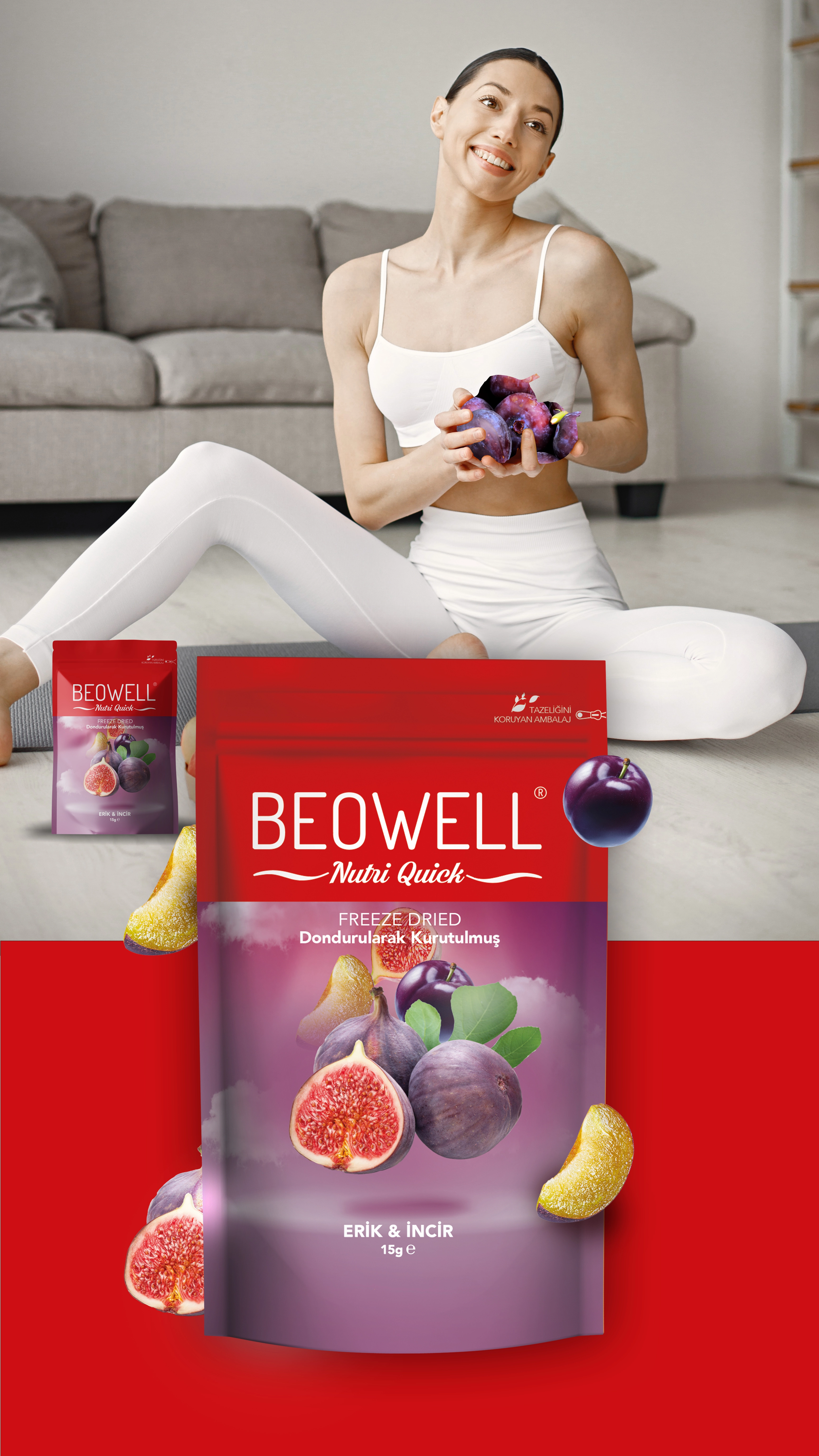 BEOWELL NUTRI QUICK - ERİK & İNCİR