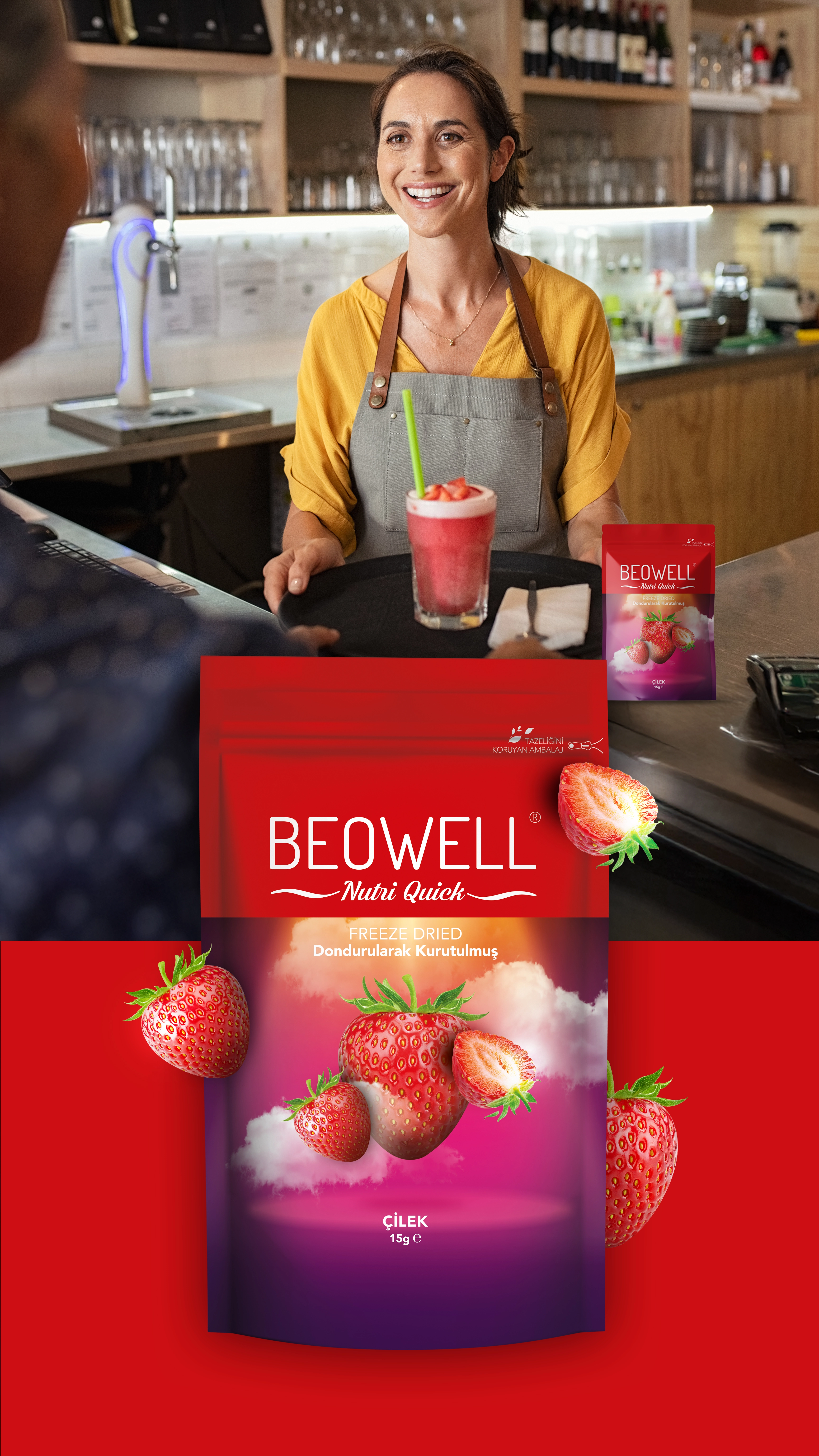 BEOWELL NUTRİ QUİCK - ÇİLEK