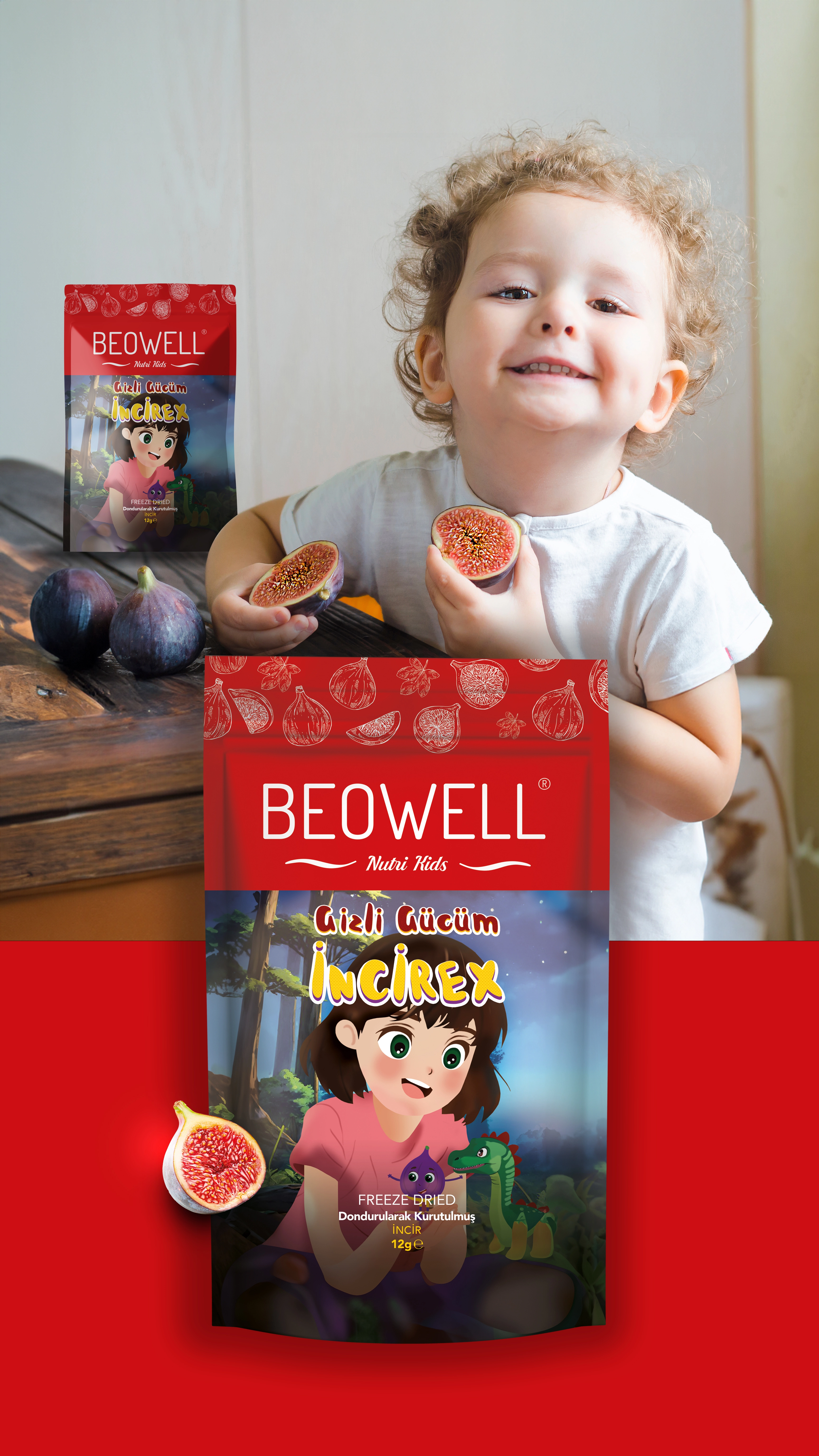 BEOWELL NUTRI KIDS - GİZLİ GÜCÜM İNCİREX