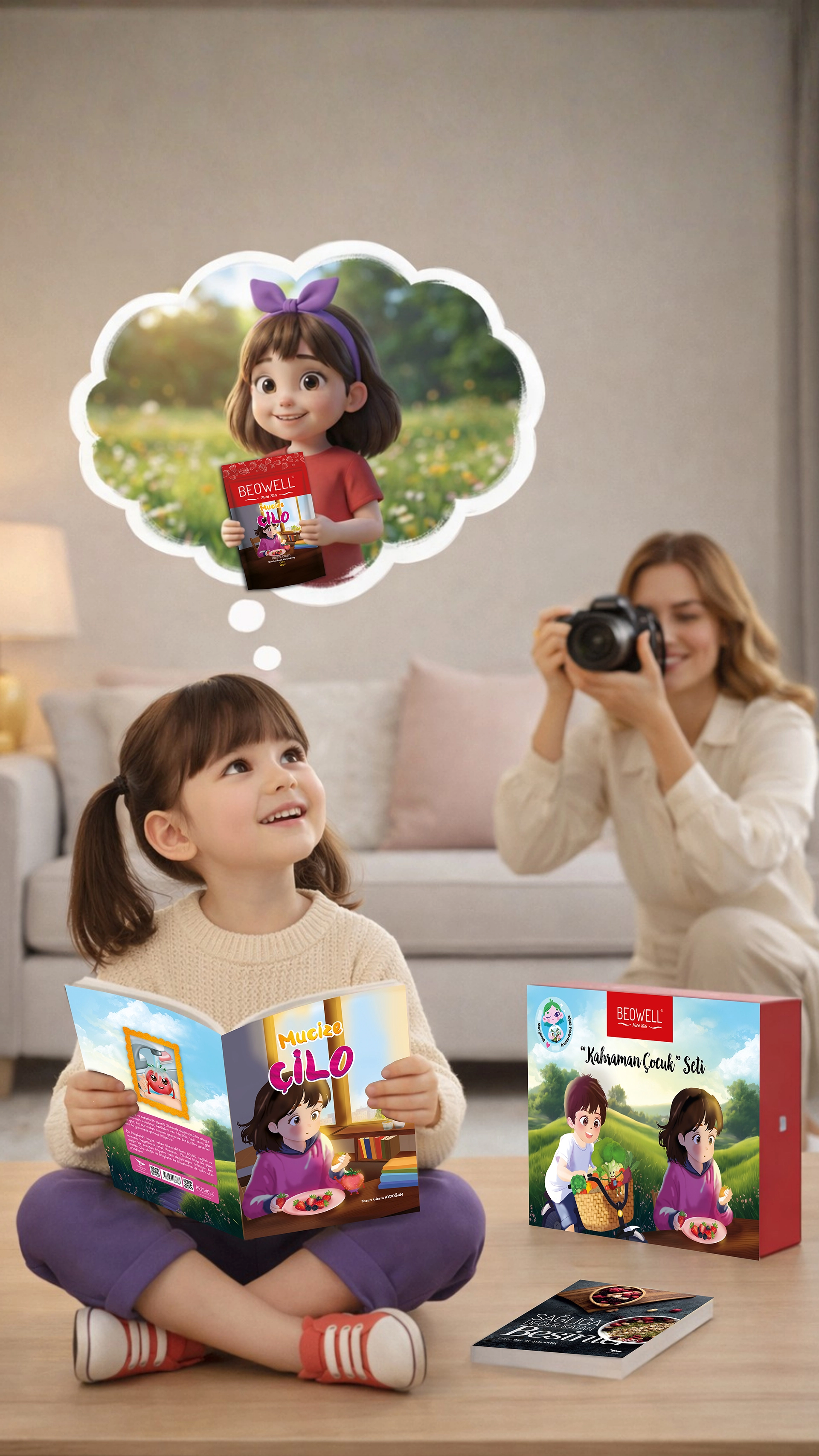 PARTNER ANNE KAHRAMAN ÇOCUK SETİ HEDİYESİ