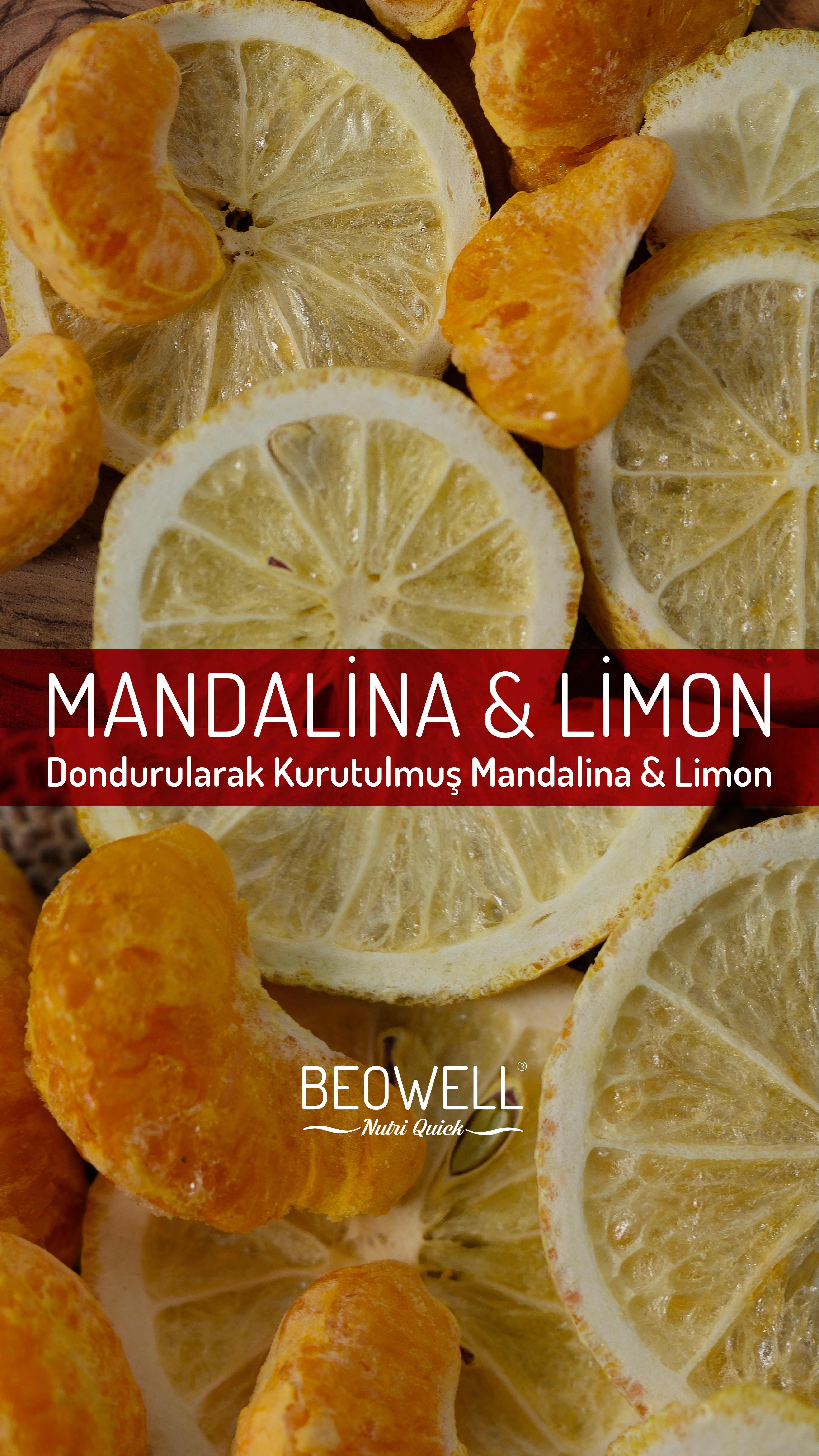 BEOWELL NUTRI QUICK - MANDALİNA & LİMON