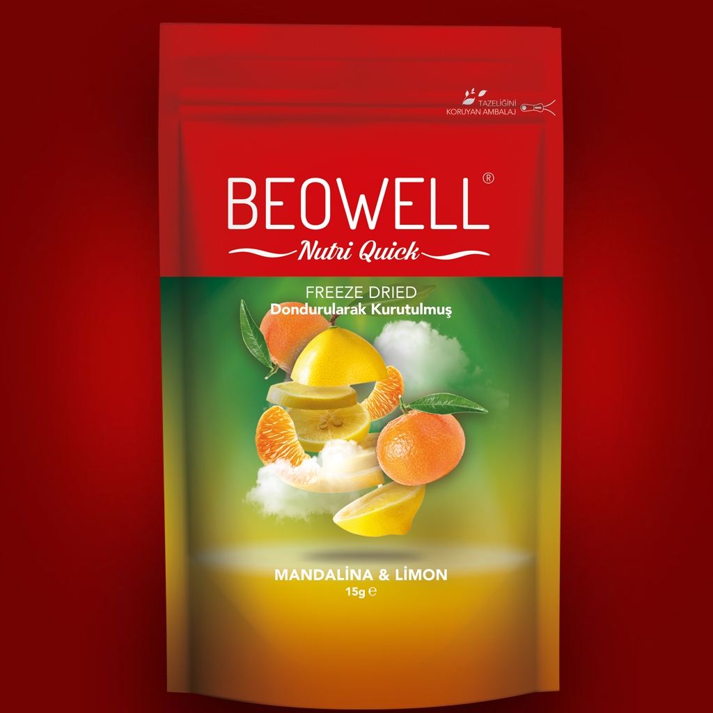 BEOWELL NUTRI QUICK - Mandalina & Limon