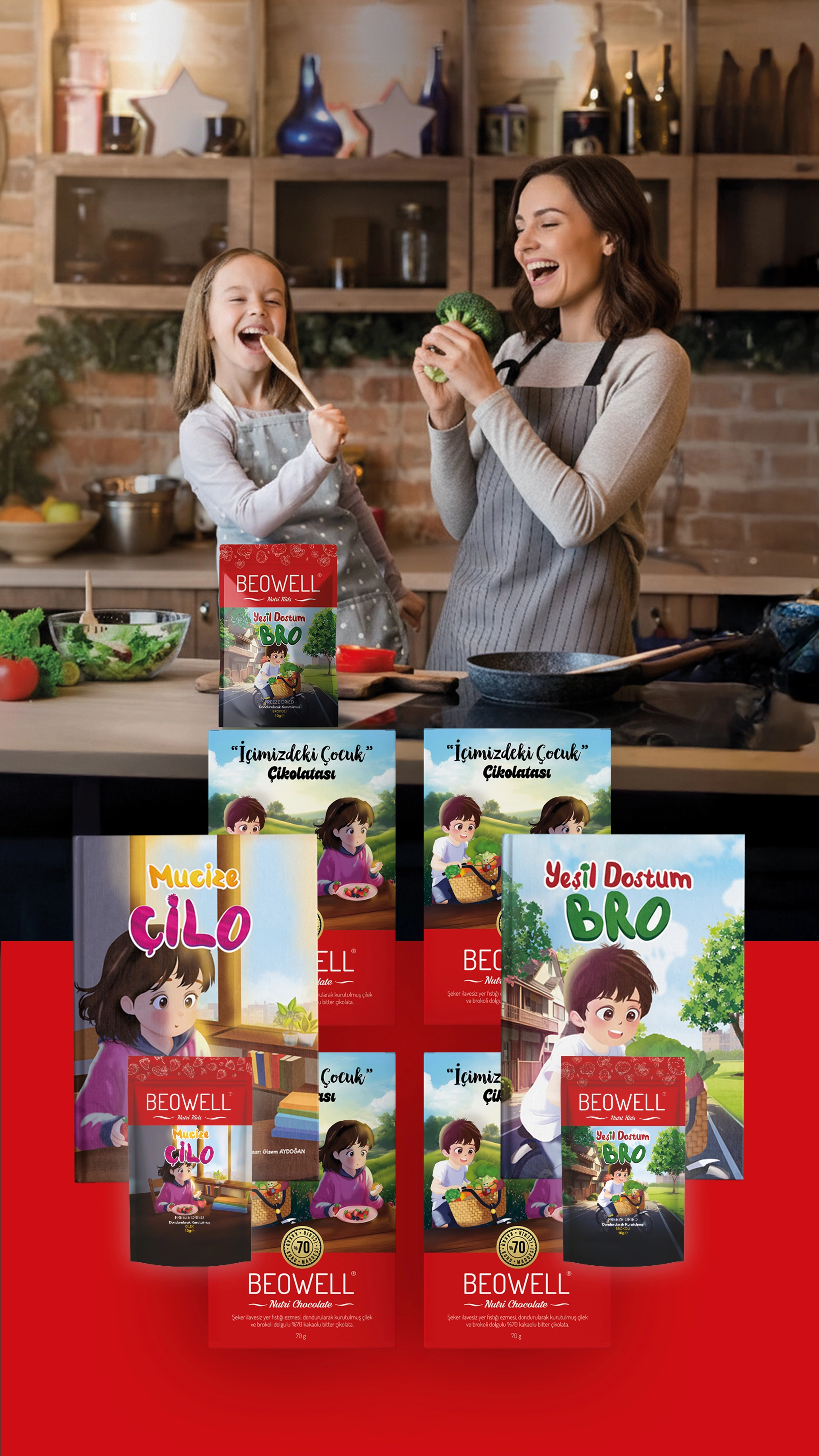 PARTNER ANNE İÇİMİZDEKİ ÇOCUK ÇİKOLATASI HEDİYE