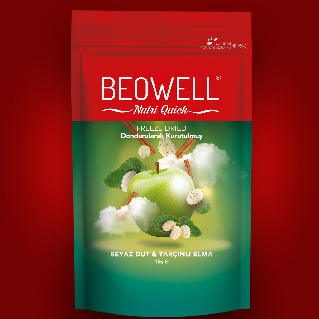 BEOWELL NUTRI QUICK - Beyaz Dut &Tarçınlı Elma