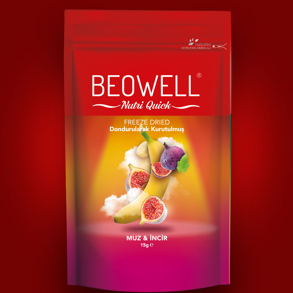 BEOWELL NUTRI QUICK - Muz & İncir