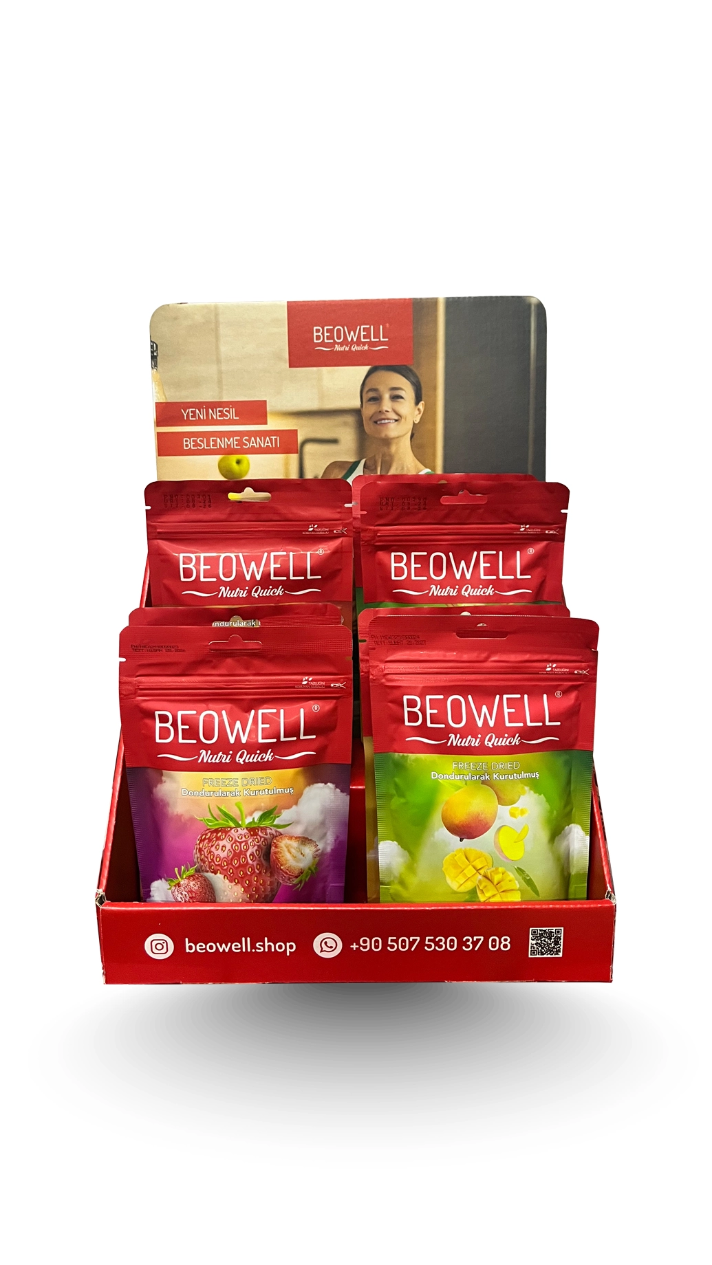 BEOWELL NUTRI QUICK - MASAÜSTÜ STANTLI ÜRÜN SETİ