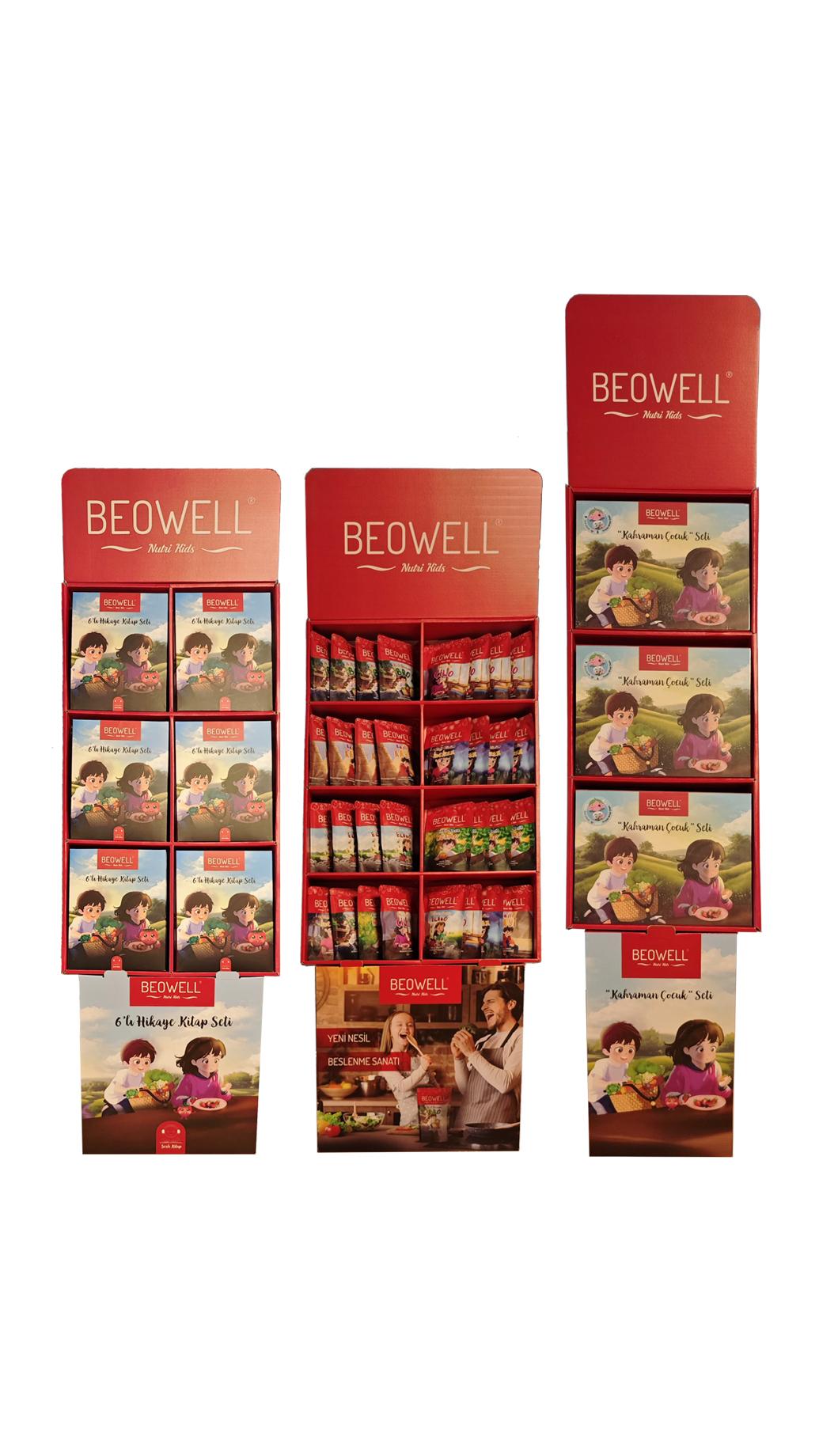 BEOWELL NUTRI KIDS TRIPLE STANTLI ÜRÜN SETİ