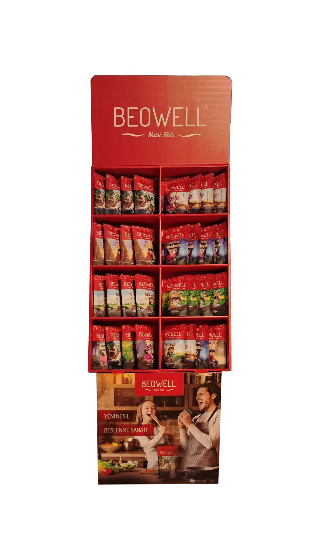 BEOWELL NUTRI KIDS STANTLI ÜRÜN SETİ