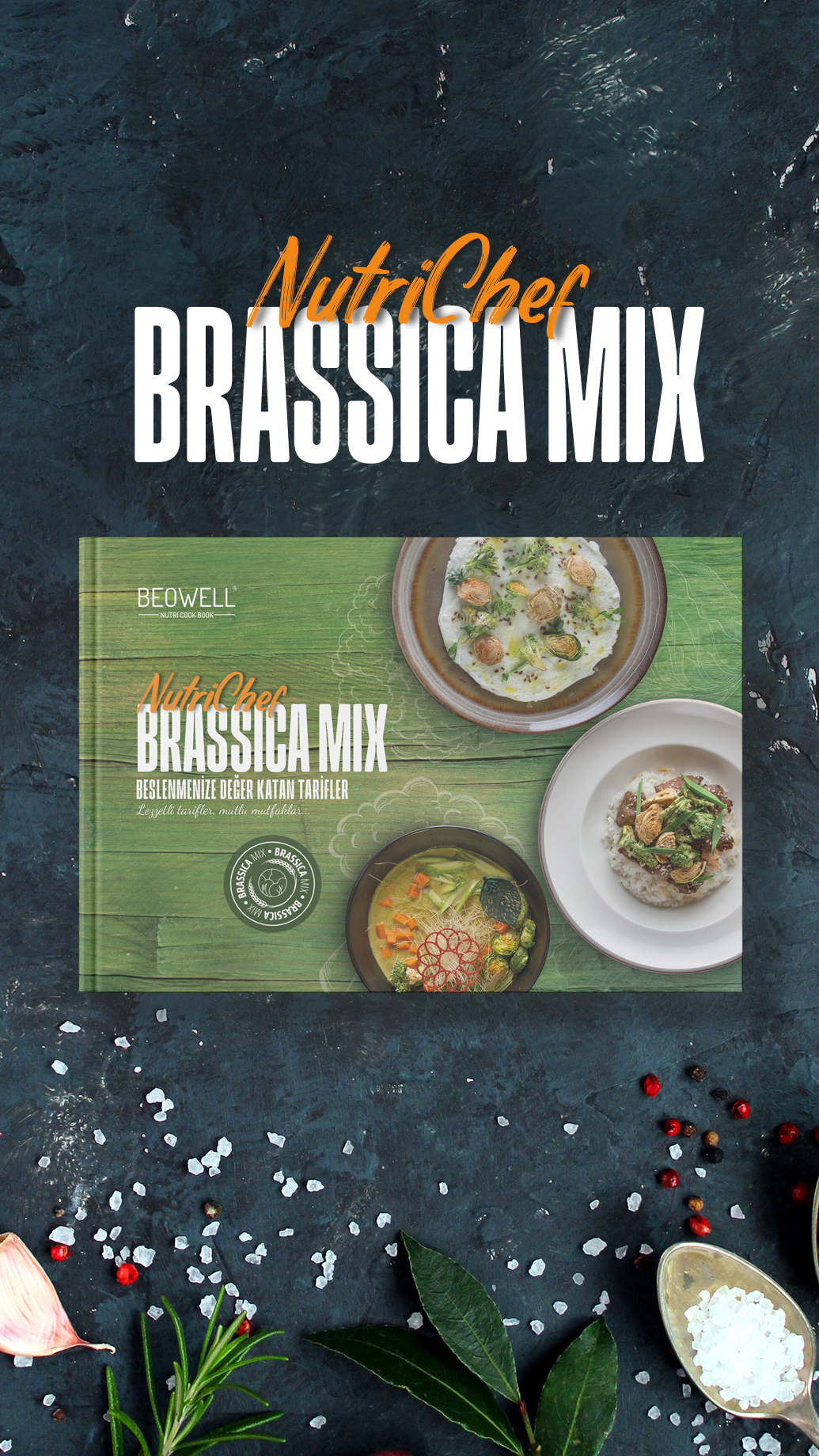 NUTRI CHEF BRASSICA MIX COOK BOOK 