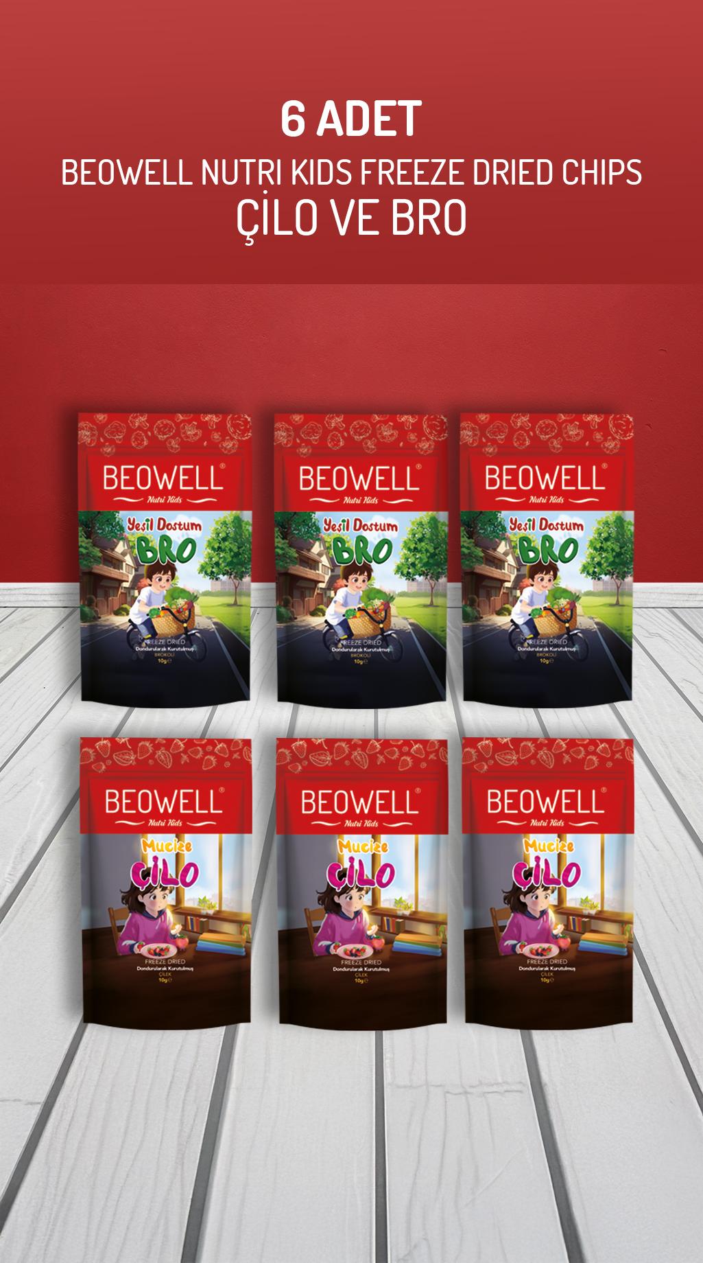 BEOWELL NUTRI KIDS - KAHRAMAN ÇOCUK BRO-ÇİLO SET