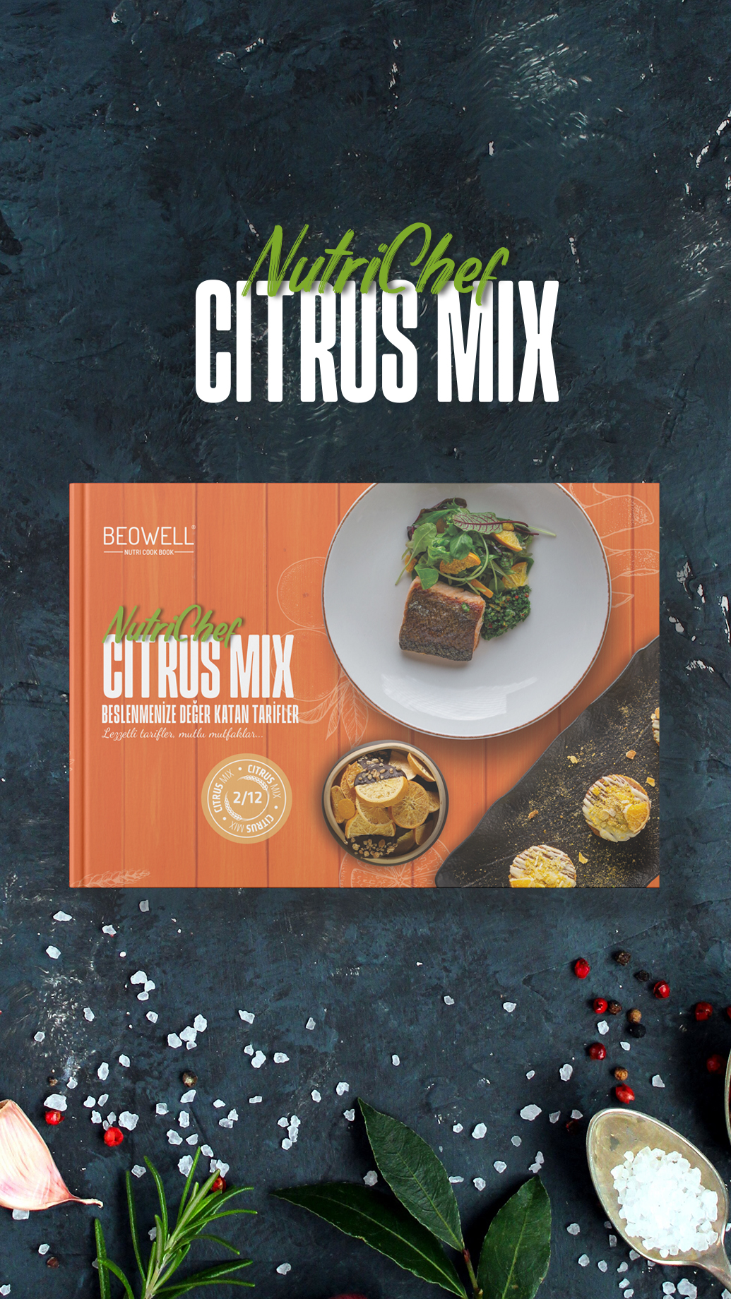 NUTRI CHEF CITRUS MIX COOK BOOK 