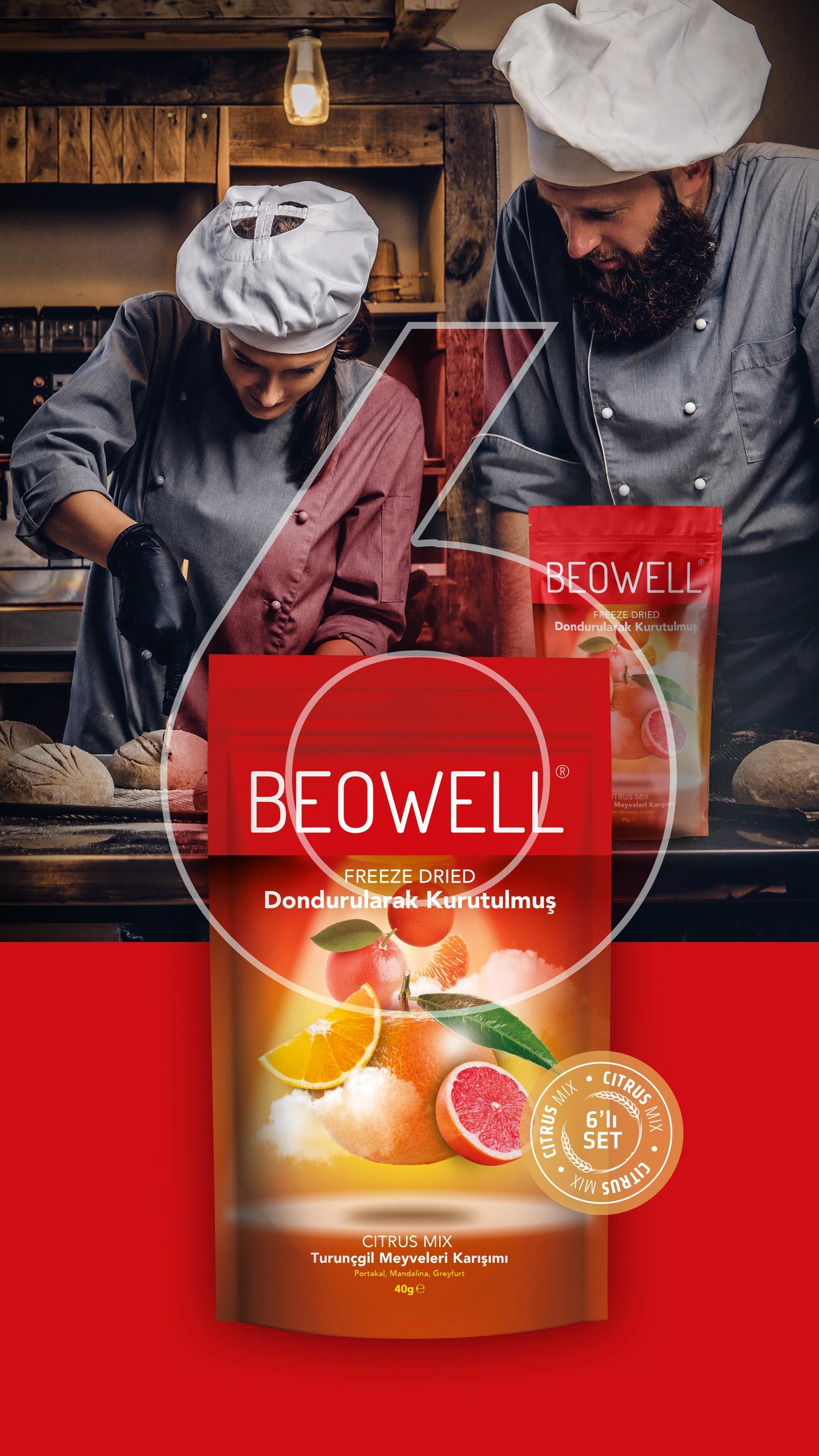 CITRUS MIX 6’LI SET | PORTAKAL, MANDALİNA, GREYFURT | TURUNÇGİL MEYVELERİ KARIŞIMI |