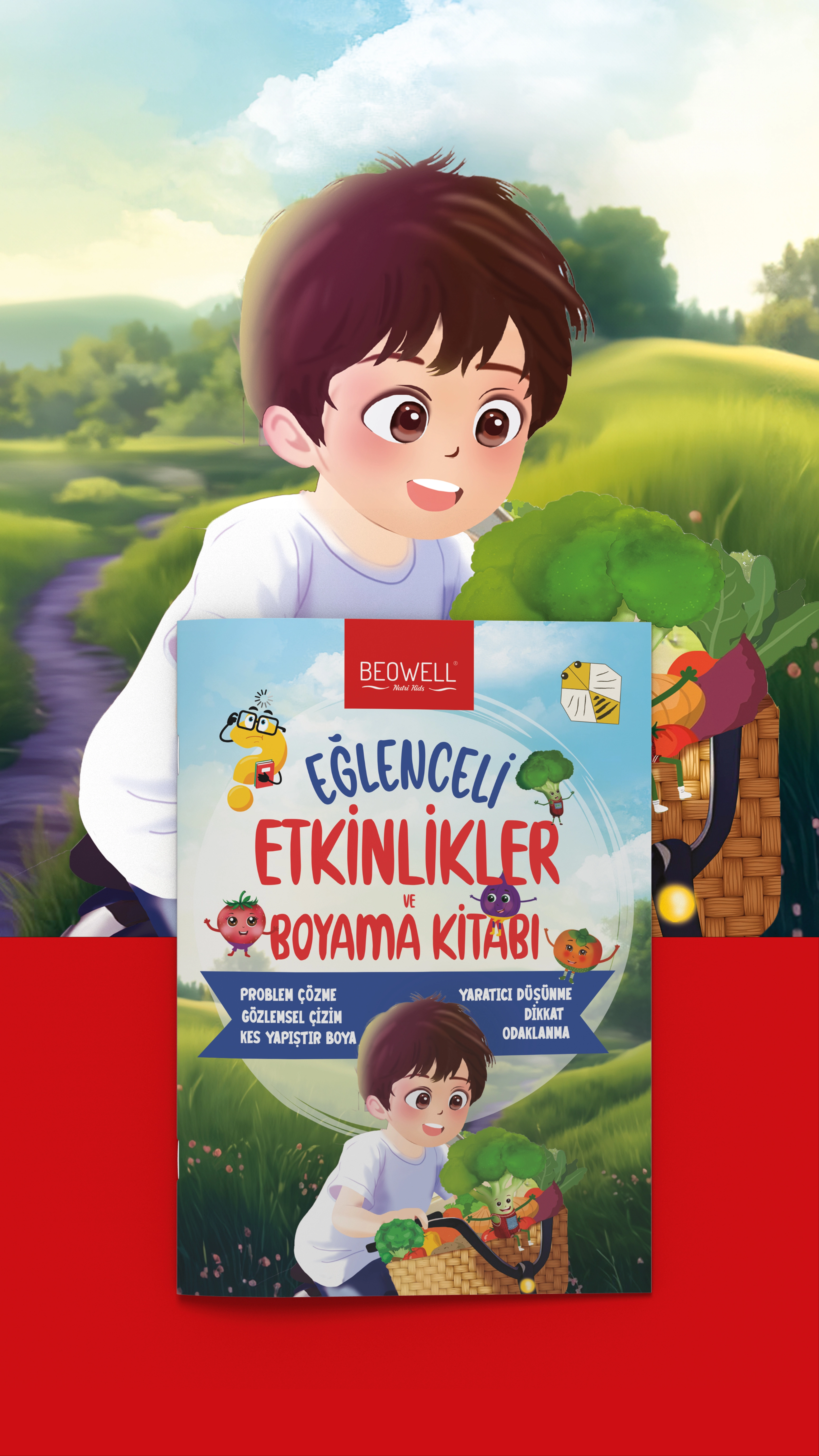 BEOWELL EĞLENCELİ ETKİNLİKLER VE BOYAMA KİTABI