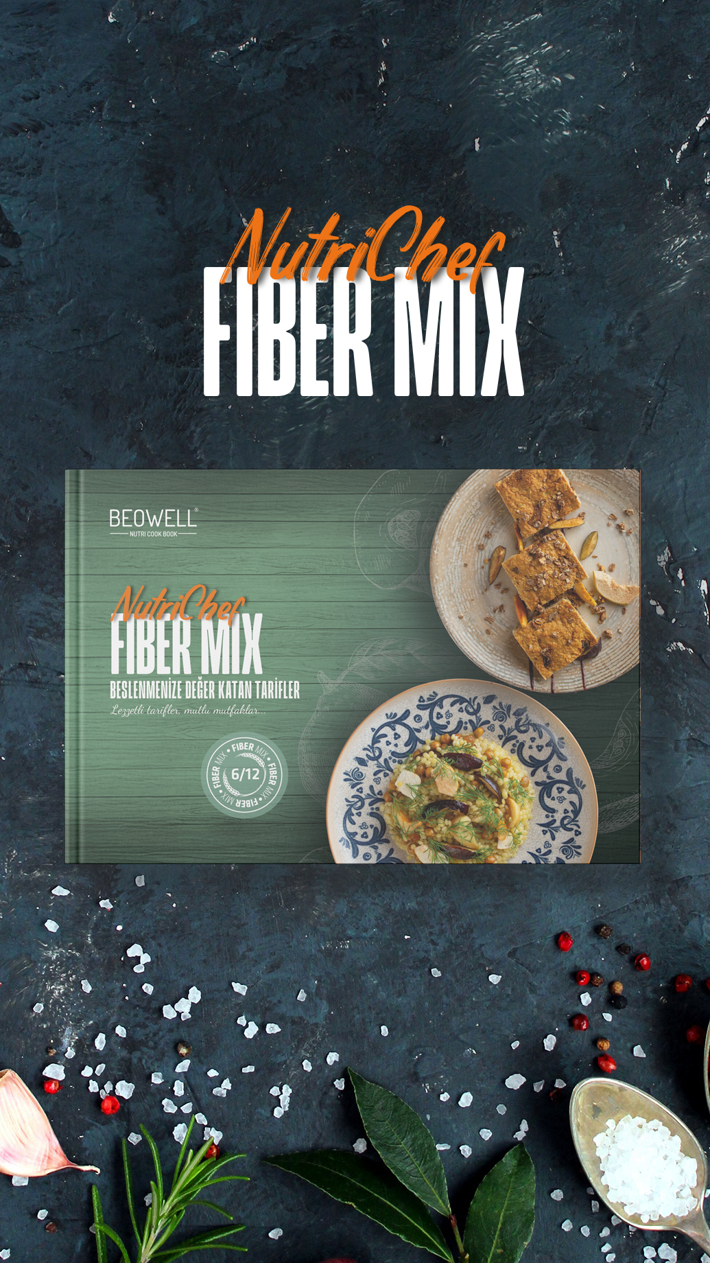 NUTRI CHEF FIBER MIX COOK BOOK 