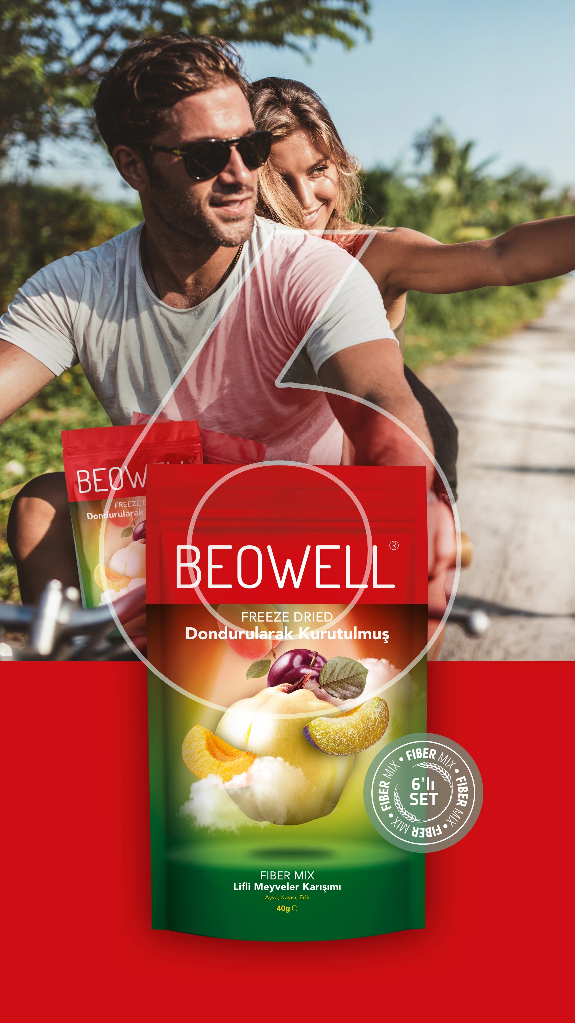 FIBER MIX 6’LI SET | AYVA, KAYISI, ERİK | LİFLİ MEYVELER KARIŞIMI |