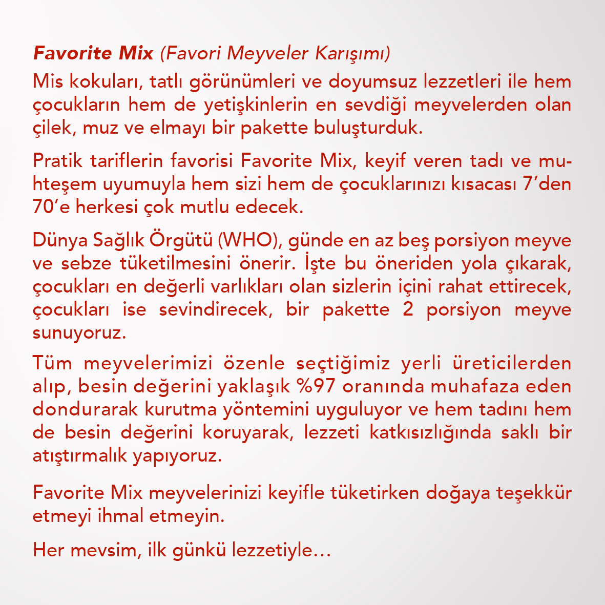 FAVORITE%20MIX%206’LI%20SET%20%20| Çilek,%20Muz,%20Elma%20|%20Favori%20Meyveler%20Karışımı%20|