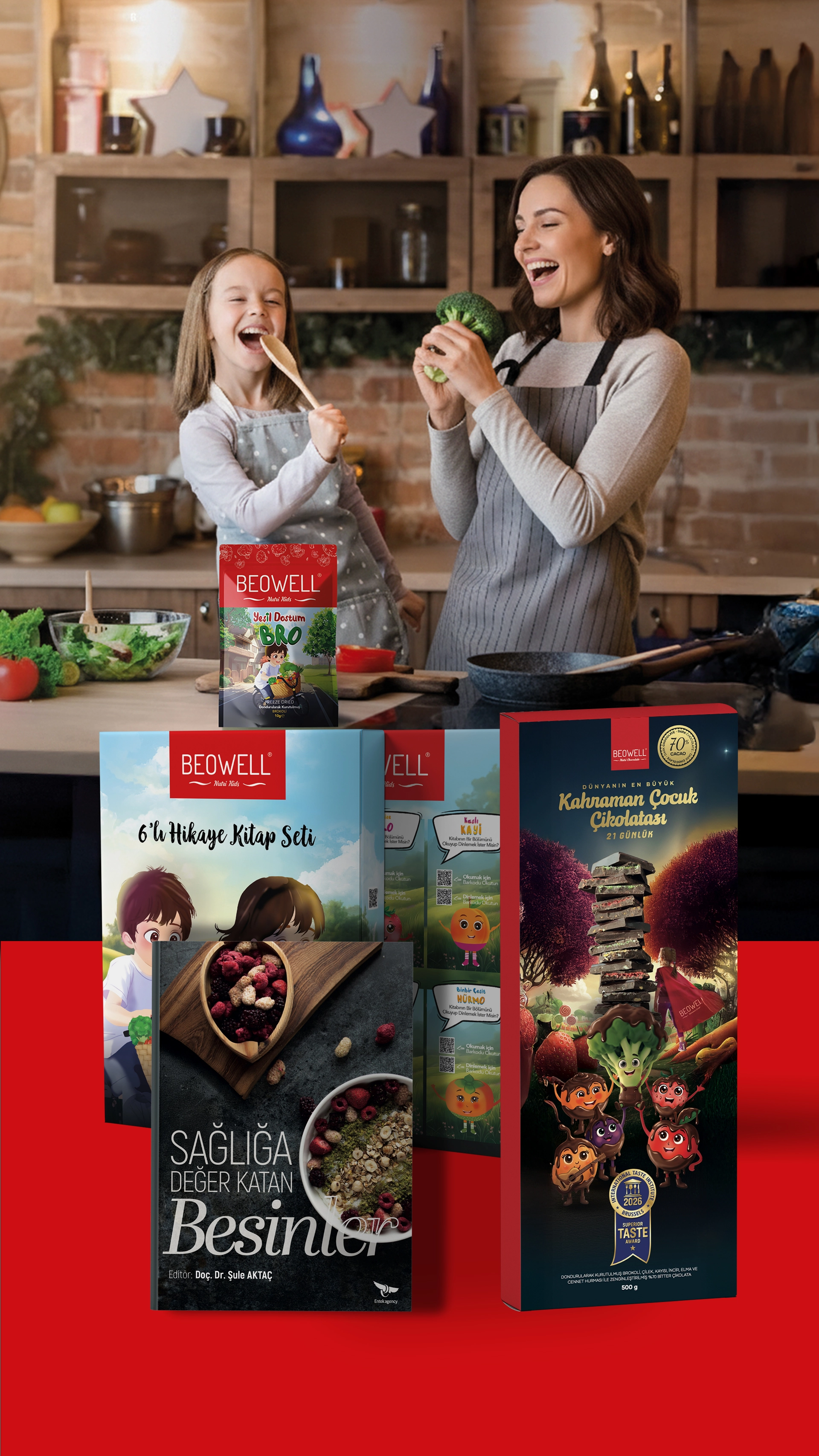 PARTNER ANNE KAHRAMAN ÇOCUK ÇİKOLATASI HEDİYESİ