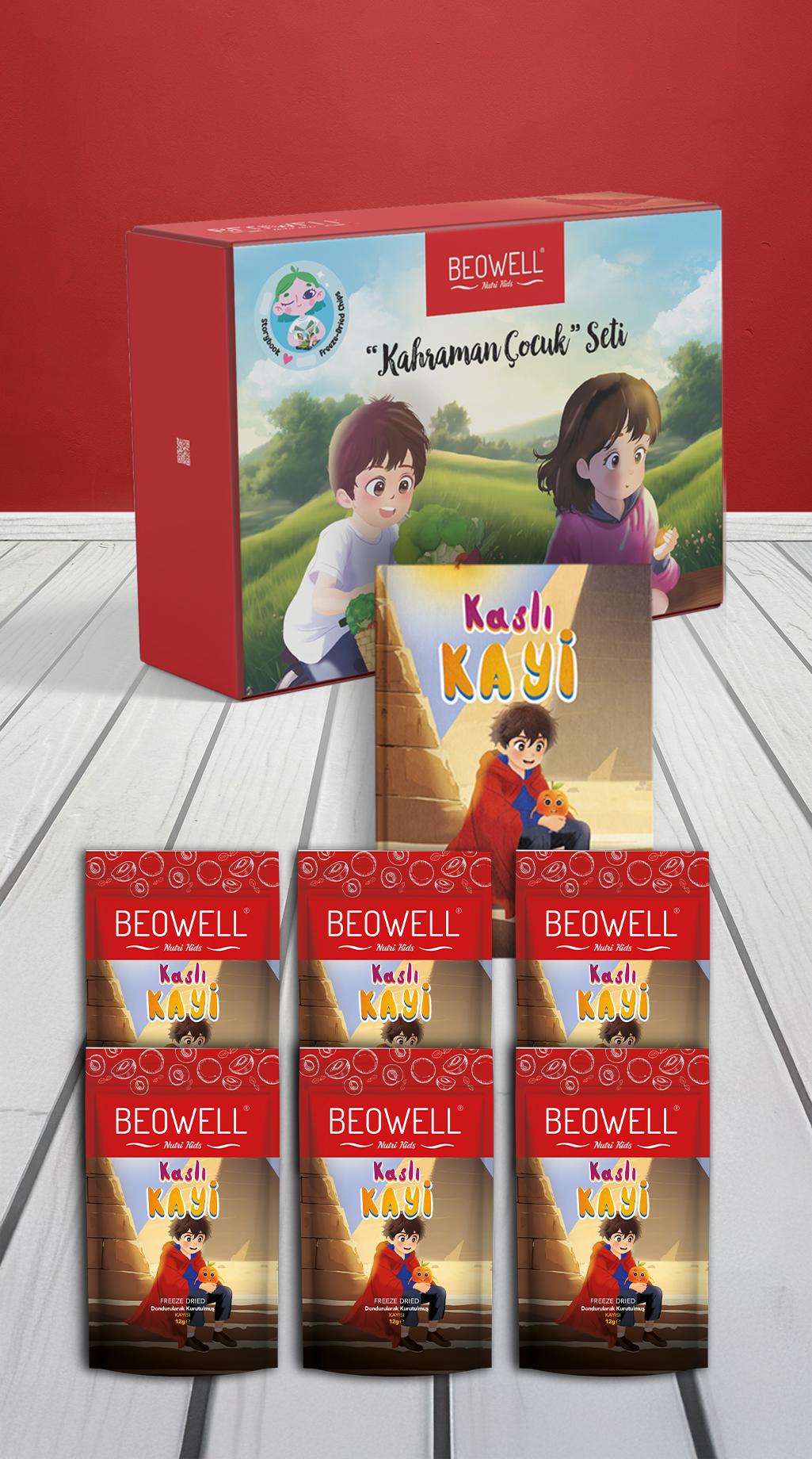  BEOWELL NUTRI KIDS - KAHRAMAN ÇOCUK KAYİ SET