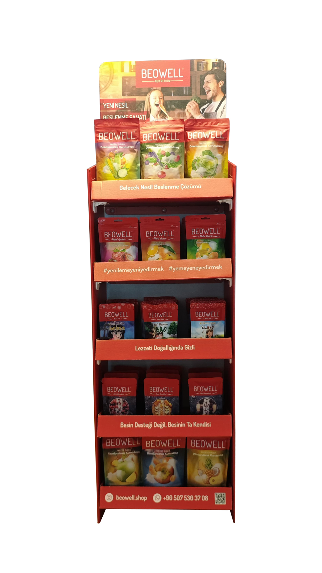  BEOWELL NUTRITION - NUTRI MIX STANTLI ÜRÜN SETİ