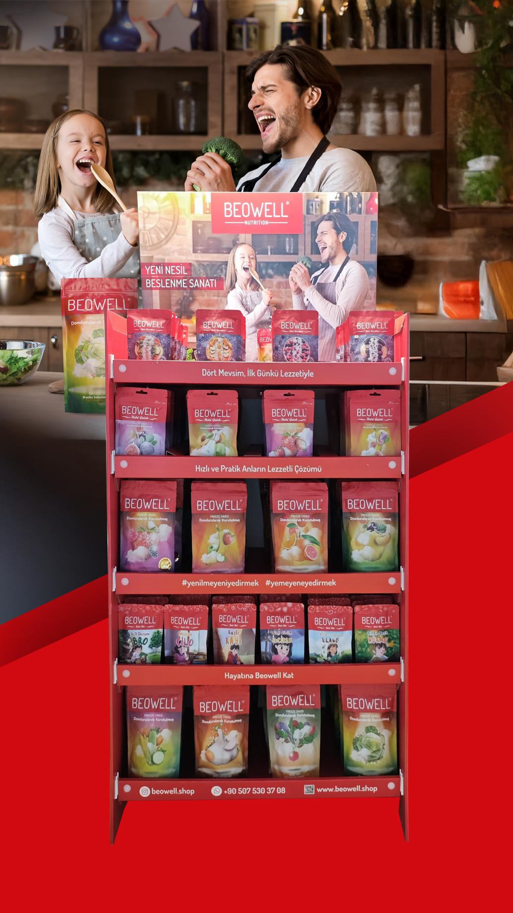 BEOWELL NUTRITION - NUTRI MIX MAXI STANTLI ÜRÜN SETİ