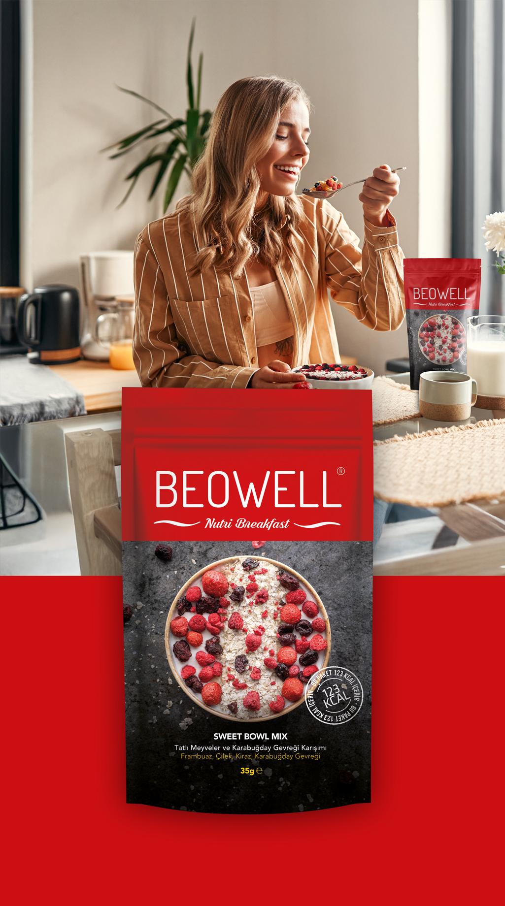 BEOWELL NUTRI BREAKFAST - Sweet Bowl Mix