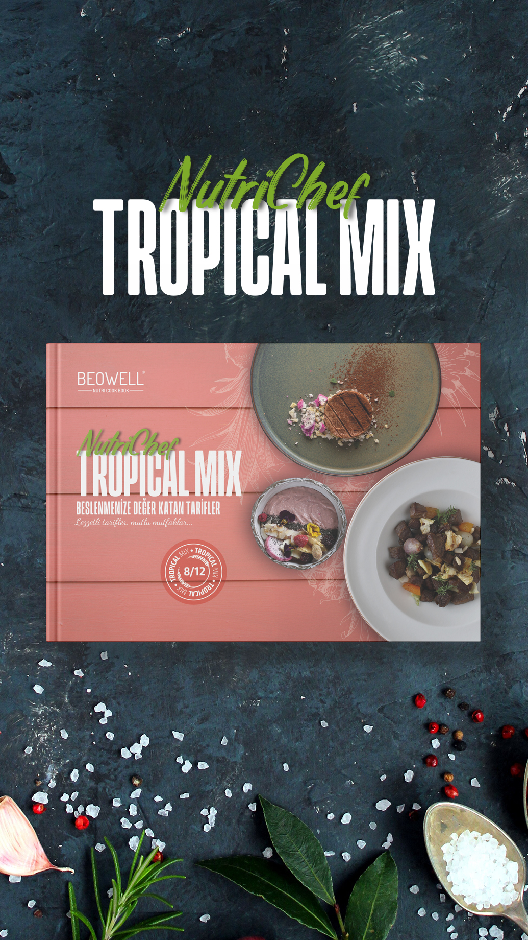 NUTRI CHEF TROPICAL MIX COOK BOOK 