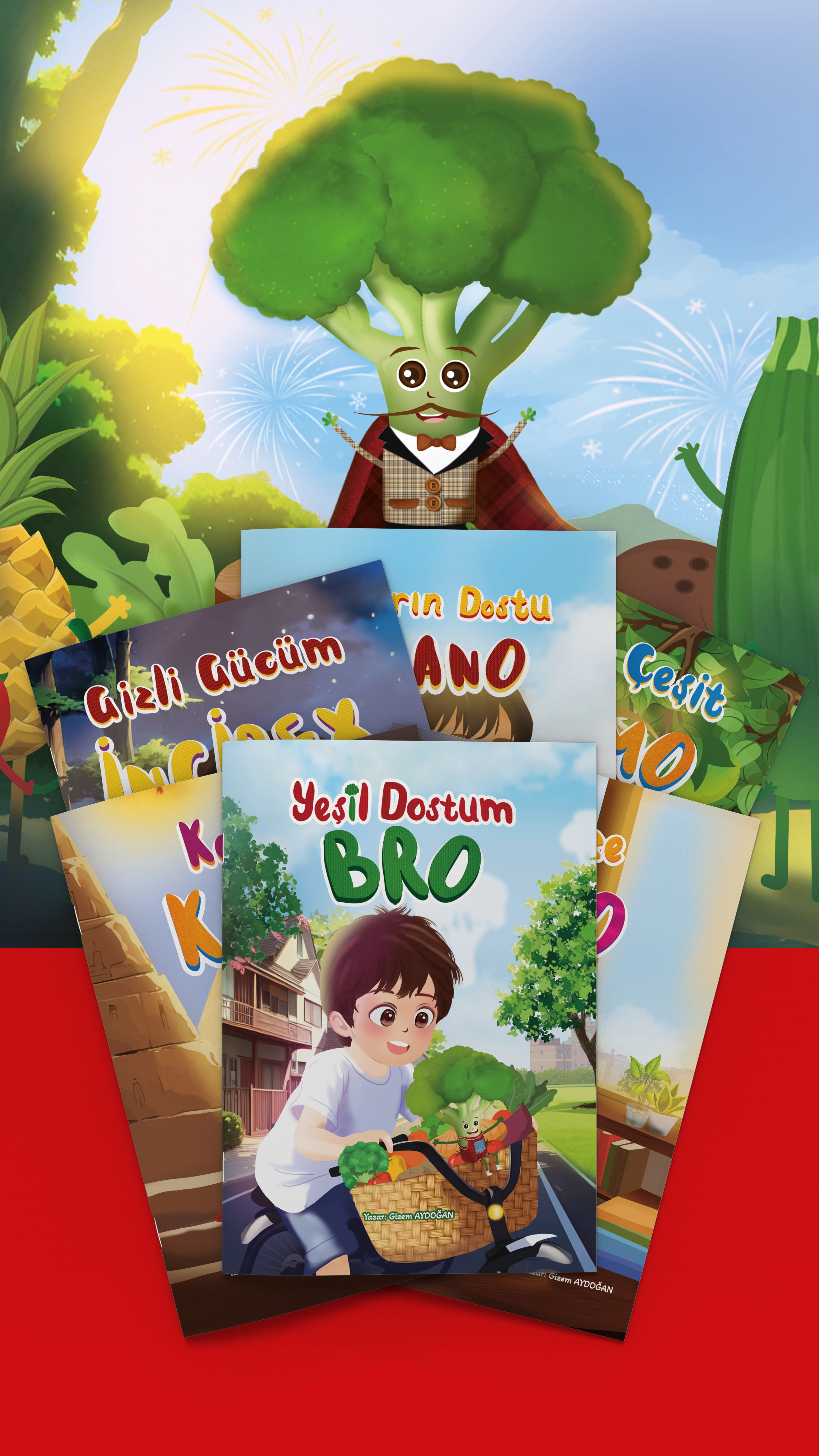 BEOWELL NUTRI KIDS HİKAYE KİTAPLARI SETİ (6’LI KİTAP SETİ)