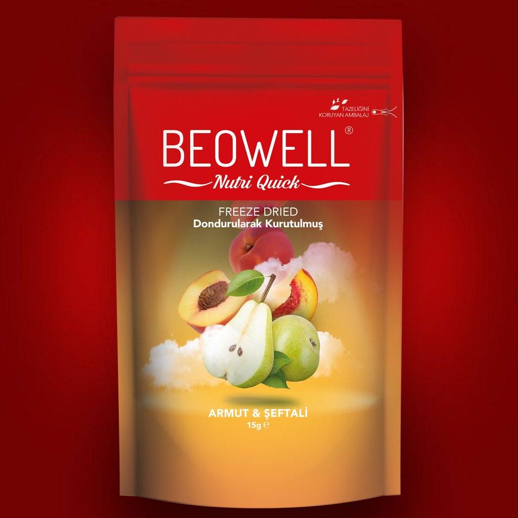 BEOWELL NUTRI QUICK - Armut & Şeftali