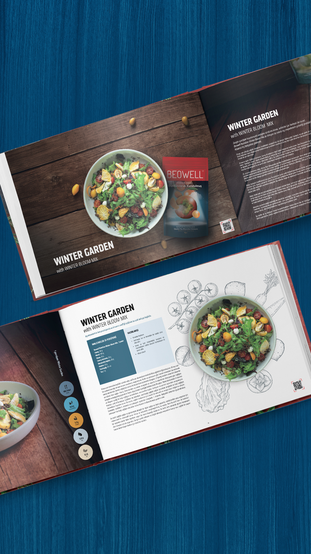 NUTRI CHEF WINTER BLOOM MIX COOK BOOK