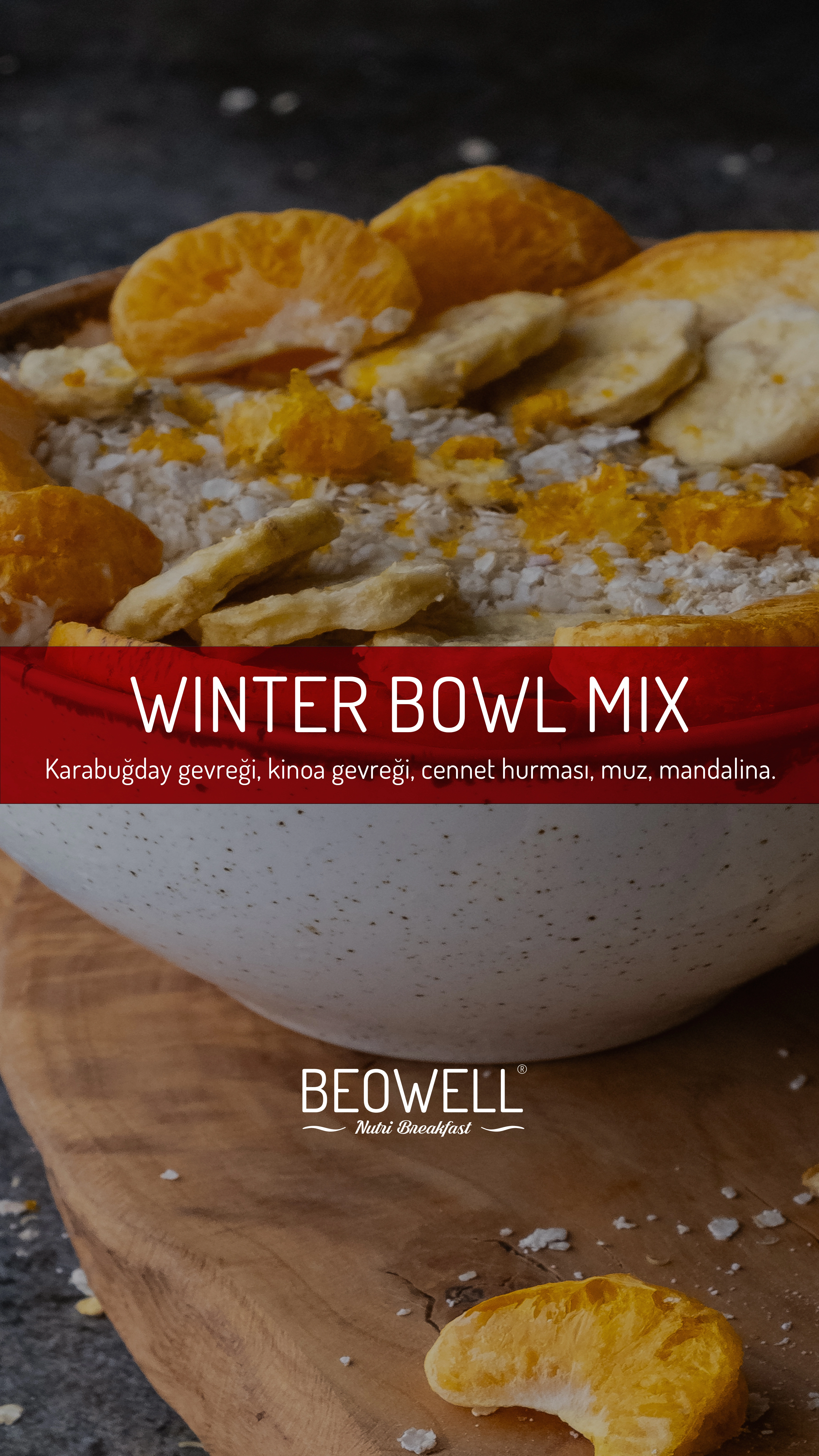BEOWELL NUTRI BREAKFAST - WINTER BOWL MIX